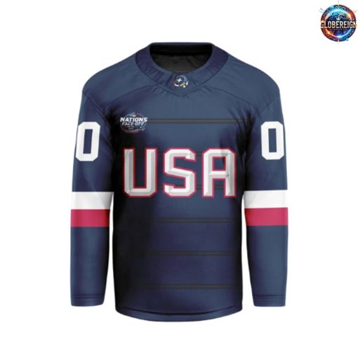 4 Nations Face-Off 2025 USA Team Special Edition Hockey Jersey