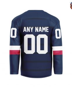 4 Nation Face Off 2025 USA Team Special Edition Hockey Jersey