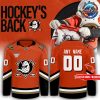 Anaheim Ducks Hockey Black 2024 White Hockey Jersey