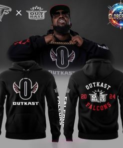 Atlanta Falcons x Outkast 2024 Special Black Hoodie