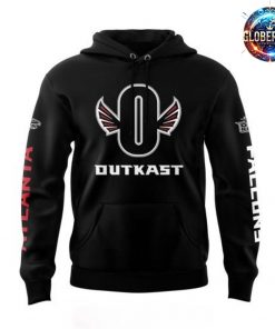 Atlanta Falcons x Outkast 2024 Special Black Hoodie