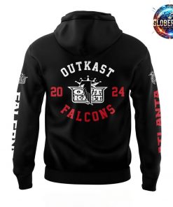 Atlanta Falcons x Outkast 2024 Special Black Hoodie