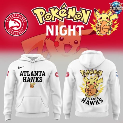 Atlanta Hawks x Pokémon Night Limited Edition Hoodie