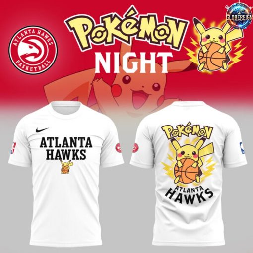 Atlanta Hawks x Pokémon Night Limited Edition T-Shirt