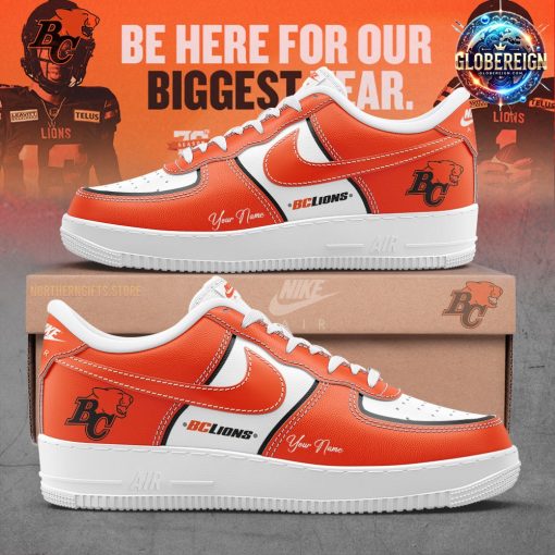 BC Lions Limited Edition Nike Air Force 1