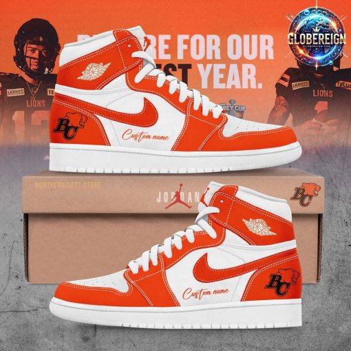 BC Lions Limited Edition Nike Air Jordan 1