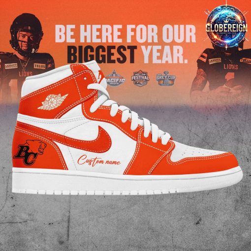 BC Lions Limited Edition Nike Air Jordan 1