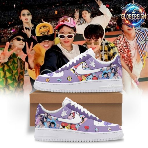 BTS x ARMY Premium Limited Edition Nike Air Force 1