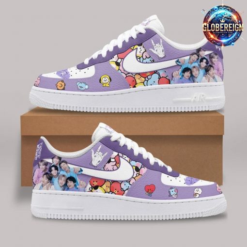 BTS x ARMY Premium Limited Edition Nike Air Force 1