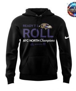 Baltimore Ravens 2024 AFC North Division Champions Hoodie