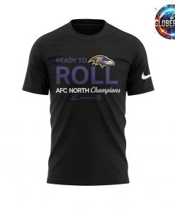 Baltimore Ravens 2024 AFC North Division Champions T-Shirt