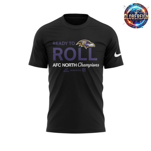 Baltimore Ravens 2024 AFC North Division Champions T-Shirt