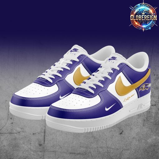 Baltimore Ravens Custom Nike Air Force 1