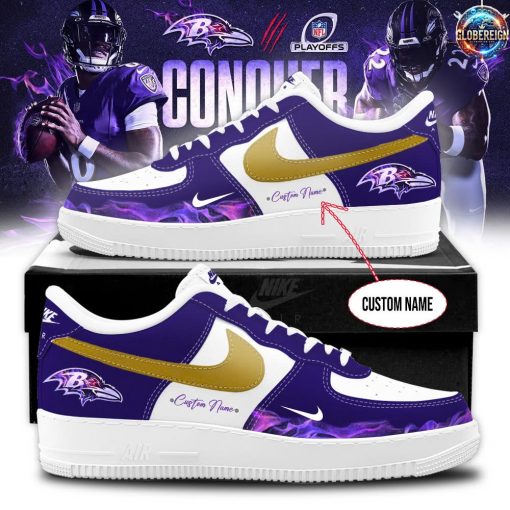 Baltimore Ravens NFL Special Edition Nike Air Force 1