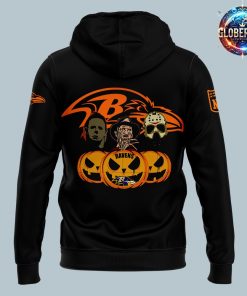 Baltimore Ravens Trick or Treat Halloween Hoodie