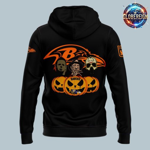 Baltimore Ravens Trick or Treat Halloween Hoodie