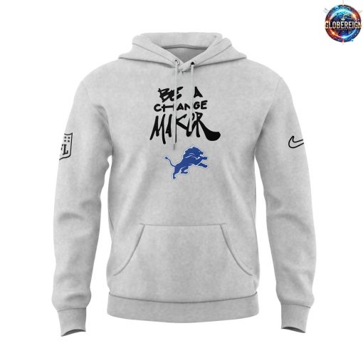 Be A Change Maker Detroit Lions Coach DeMeco Ryans Hoodie