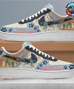 Bluey “Hooray, It’s Christmas” Nike Air Force 1