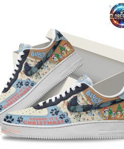 Bluey Hooray Its Christmas Nike Air Force 1