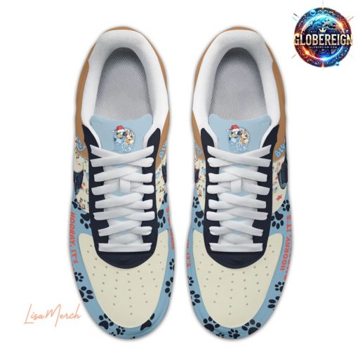 Bluey “Hooray, It’s Christmas” Nike Air Force 1