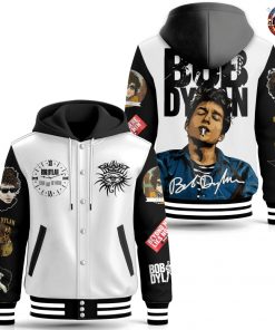 Bob Dylan Time Out Of Mind Limited Edition Hooded Baseball Jacket