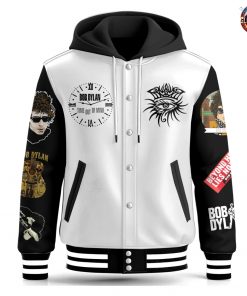 Bob Dylan Time Out Of Mind Limited Edition Hooded Baseball Jacket