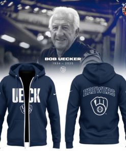 Bob Uecker Commemorative Special Blue Hoodie