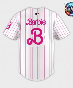 Boston Red Sox Barbie Night 2024 Stripe Baseball Jersey