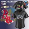 Boston Red Sox Barbie Night 2024 Stripe Baseball Jersey