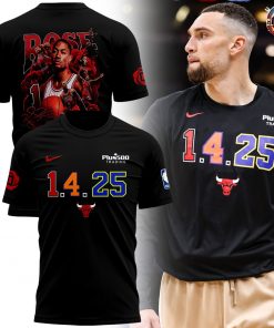 Chicago Bulls 1.4.25 Derrick Rose Limited Edition T-Shirt