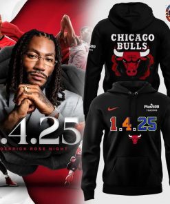 Chicago Bulls Derrick Rose Night Limited Edition Hoodie