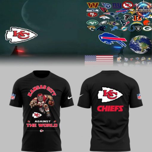 Chiefs Against The World Limited Edition Black T-Shirt