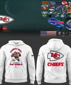 Chiefs Against The World Limited Edition White Hoodie