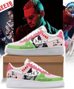 Chris Brown FAME Wave Nike Air Force 1