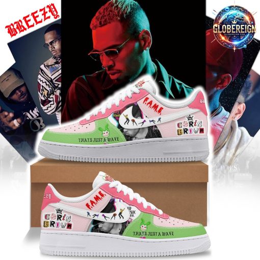 Chris Brown FAME Wave Nike Air Force 1