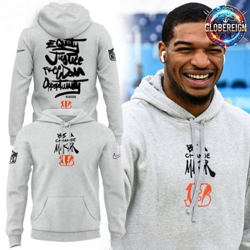 Cincinnati Bengals Be A Change Maker NFL Hoodie