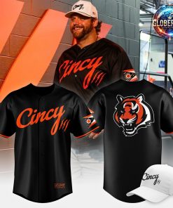 Cincinnati Bengals Tiger 2024 Baseball Jersey