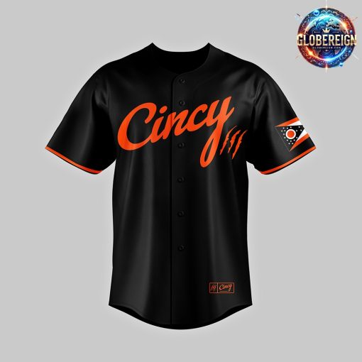 Cincinnati Bengals Tiger 2024 Baseball Jersey