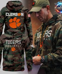 Clemson Tigers Military Appreciation 2024 Camo Hoodie