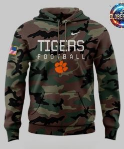 Clemson Tigers Military Appreciation 2024 Camo Hoodie