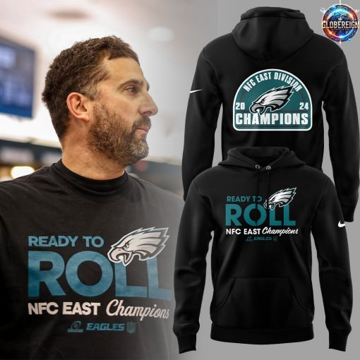 Coach Nick Sirianni Ready To Roll NFC East Champion Hoodie