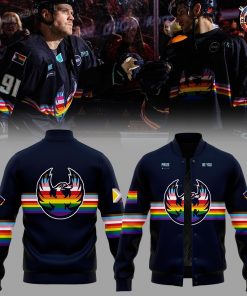 Coachella Valley Firebirds PRIDE Night Special Baseball Jacket