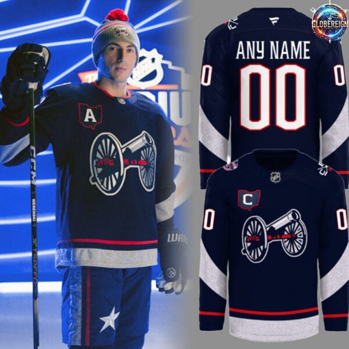 Columbus Blue Jackets 2025 Stadium Series Custom Hockey Jersey