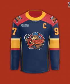 Connor McDavid Retirement Night Limited Edition Erie Otters Hockey Jersey