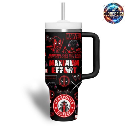 Deadpool Merc Academy Stanley Tumbler Cup