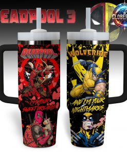 Deadpool and Wolverine Stanley Tumbler Cup 40oz