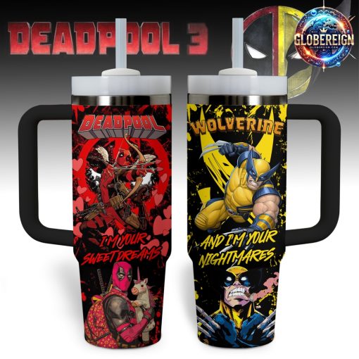 Deadpool and Wolverine Stanley Tumbler Cup 40oz