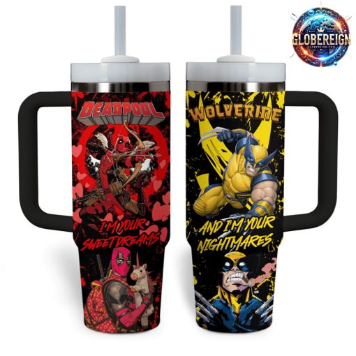 Deadpool and Wolverine Stanley Tumbler Cup 40oz