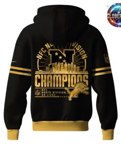 Detrois Lions 2024 NFC North Division Champions Hoodie