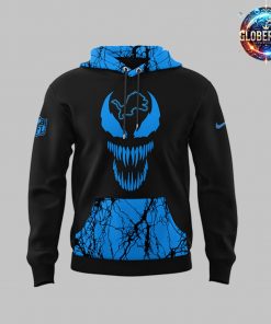 Detroit Lions Venom Dark Mode 2025 Hoodie